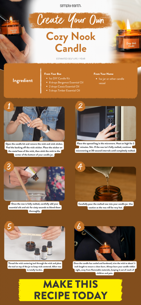 Cozy Nook Candle Recipe