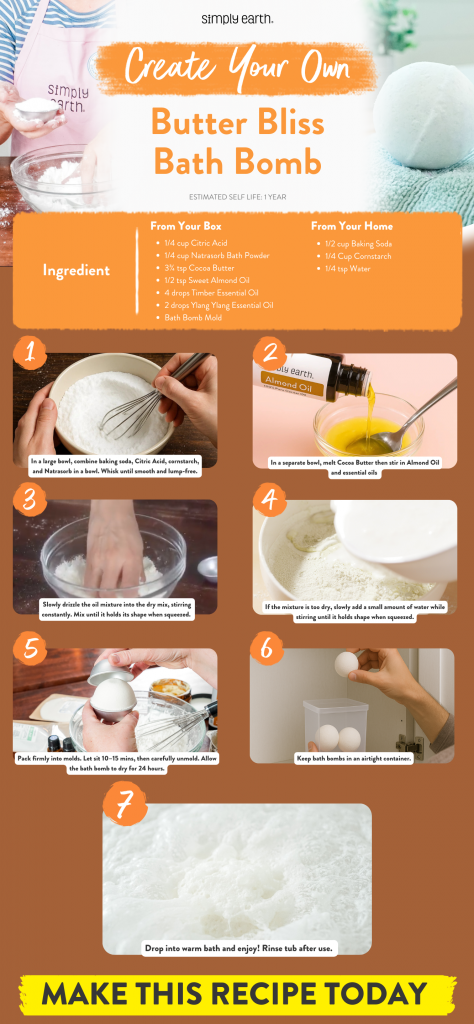 DIY Butter Bliss Bath Bomb