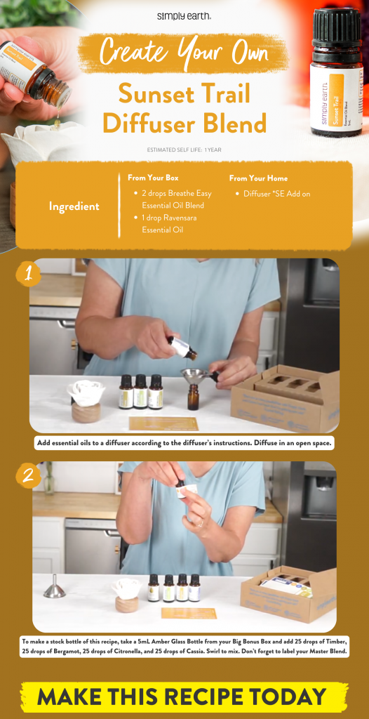 Sunset Trail Diffuser Blend
