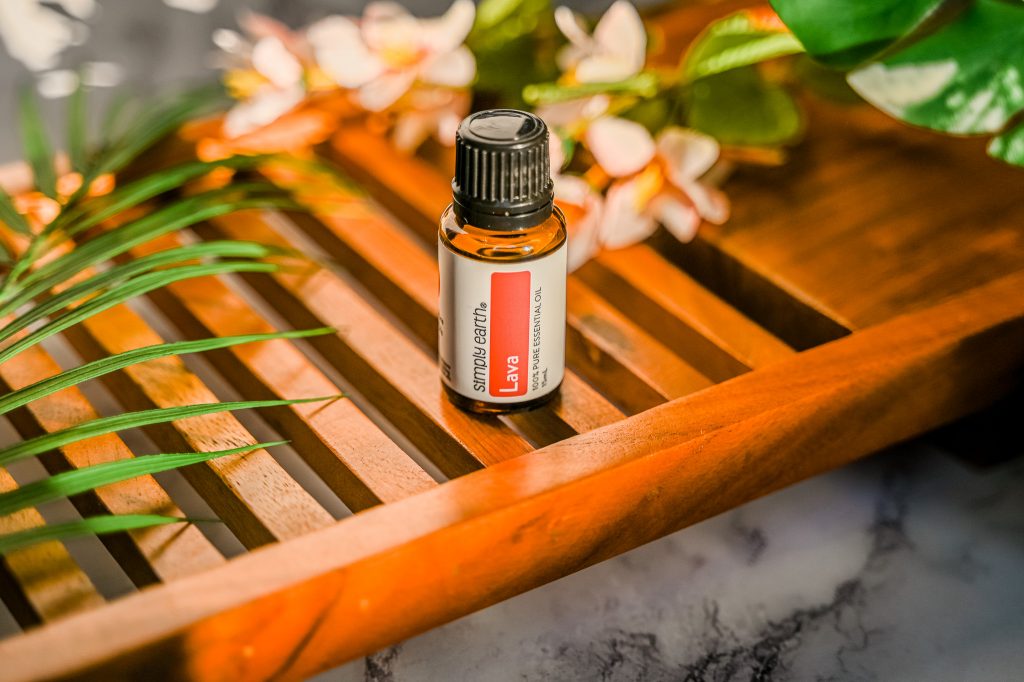 lava essential oil blend