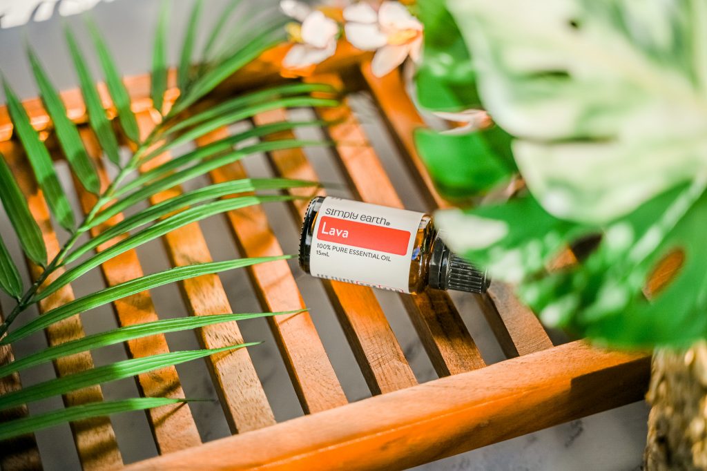 lava essential oil blend
